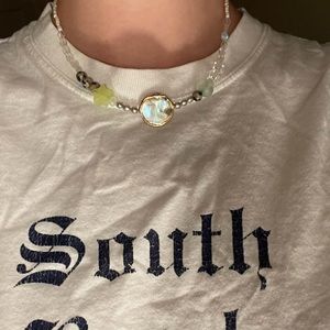 THROWN bead necklace